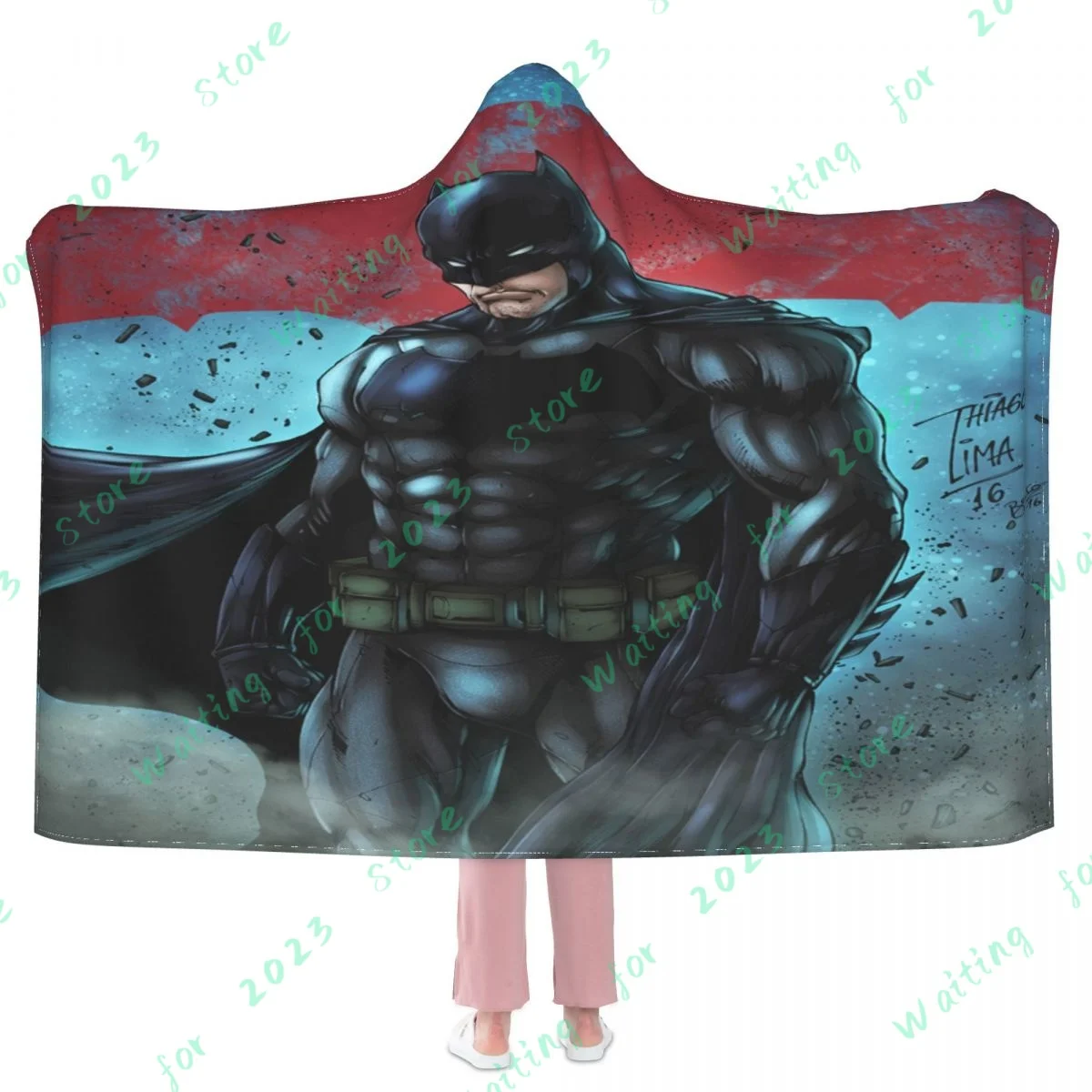 The New Superhero Batmans Throw Blanket Fuzzy Warm Throws for Winter Bedding 3D Printing Soft Micro Fleece hooded blanket
The New Superhero Batmans Throw Blanket Fuzzy Warm Throws for Winter Bedding 3D Printing Soft Micro Fleece hooded blanket