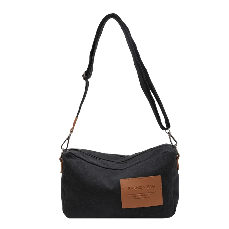 Women's Versatile Canvas Crossbody Bags Large-capacity Female Leisure Simplicity Handbags Ladies Retro Fashion Shoulder Bags
Women's Versatile Canvas Crossbody Bags Large-capacity Female Leisure Simplicity Handbags Ladies Retro Fashion Shoulder Bags