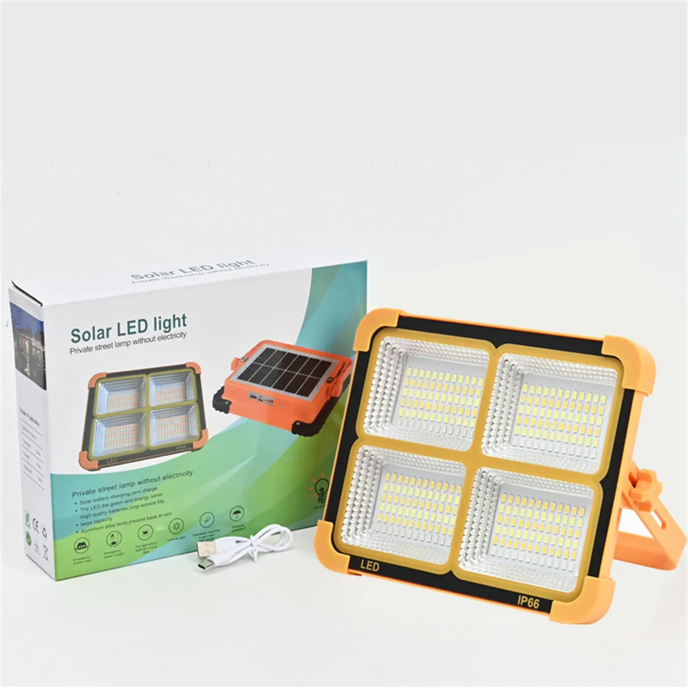 1000W Solar LED Work 4Model USB Rechargeable Battery Outdoor Waterproof USB Spotlight Solar Panel Camping Lamp 100W
1000W Solar LED Work 4Model USB Rechargeable Battery Outdoor Waterproof USB Spotlight Solar Panel Camping Lamp 100W