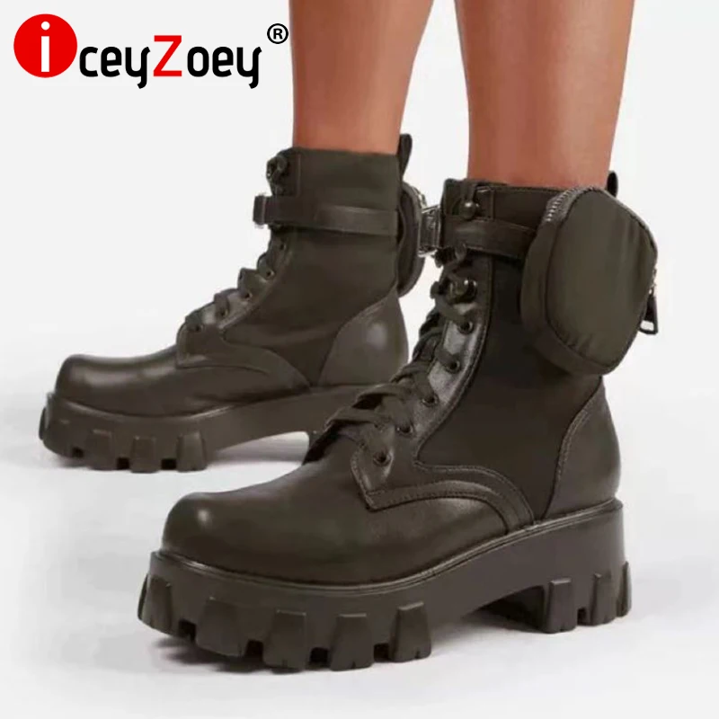 IceyZoey Size 36-43 Ankle Boots For Women Thick Bottom Shoes Pocket Decoration Short Boots Outdoor 2022 Fashion Footwear
IceyZoey Size 36-43 Ankle Boots For Women Thick Bottom Shoes Pocket Decoration Short Boots Outdoor 2022 Fashion Footwear