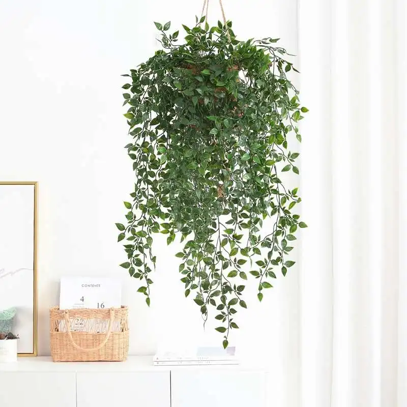 1PCS 85CM Artificial Green Hanging Plant Potted Trailing Lifelike Simulation Plastic Plant Mandala Vine Indoor Outdoors Decor
1PCS 85CM Artificial Green Hanging Plant Potted Trailing Lifelike Simulation Plastic Plant Mandala Vine Indoor Outdoors Decor