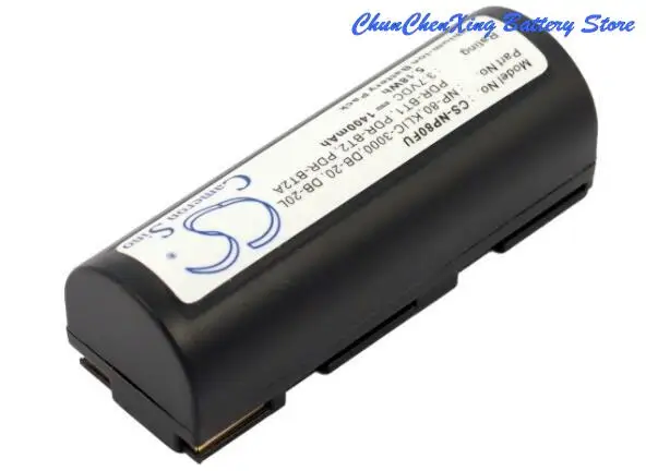 

OrangeYu 1400mah battery NP-80 for RICOH Caplio RDC-i500,RR1,RDC-6000,RDC-7,RDC-7S, For LEICA Digilux Zoom, For KODAK DC4800