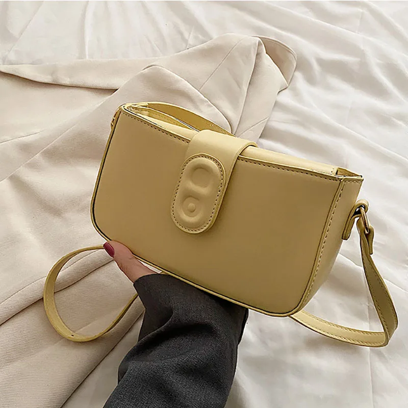 Elegant Designer Shoulder Crossbody Bags for Women New Fashion Vintage Solid Female Handbags Small Flap Women's Bag 2022 Trend 
Elegant Designer Shoulder Crossbody Bags for Women New Fashion Vintage Solid Female Handbags Small Flap Women's Bag 2022 Trend