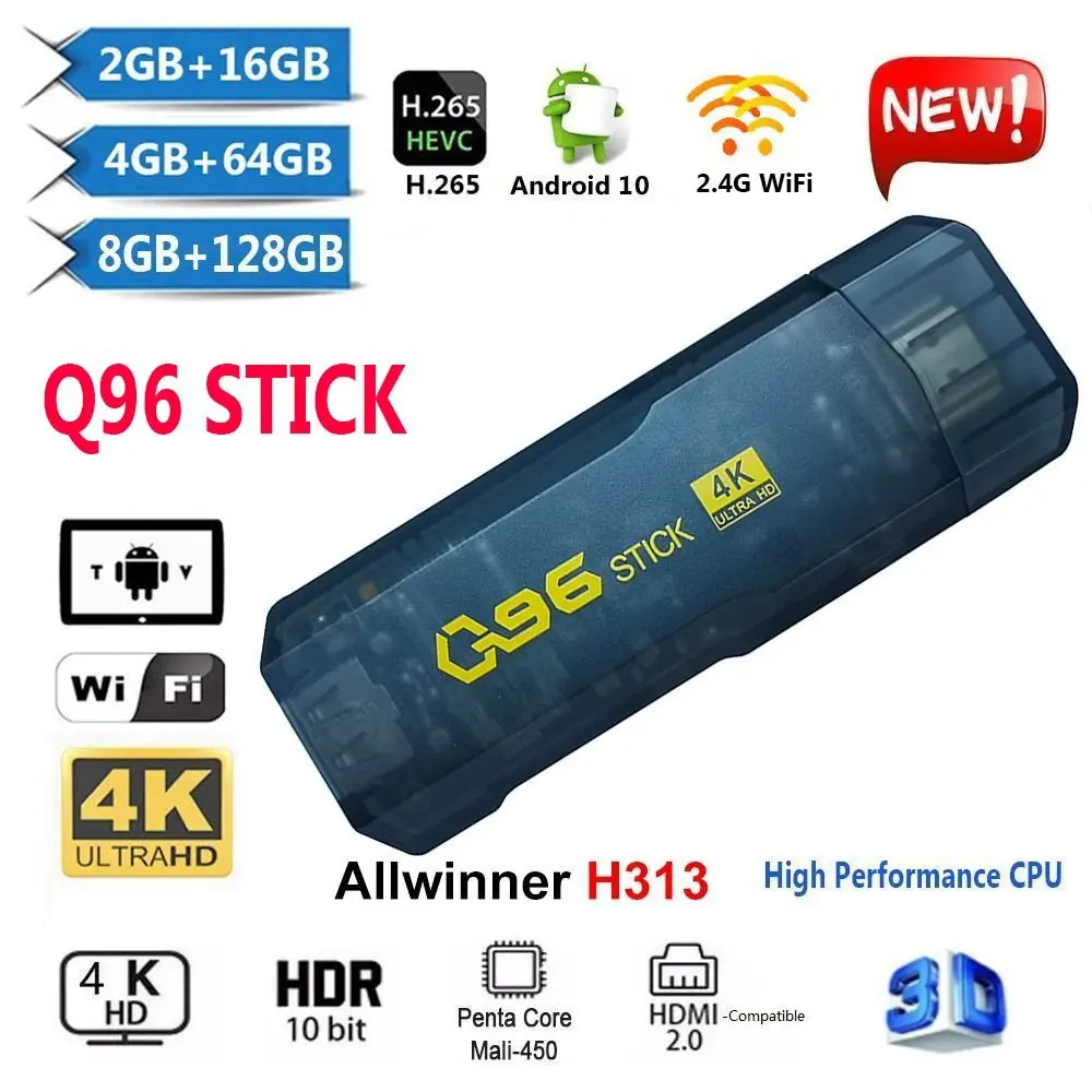 1 шт. Q96 8 ГБ + 128 Гб Адаптер для Smart TV ТВ-приставка Android Allwinner H313 четырехъядерный 2,4G WIFI 4K HD ТВ-приставка H.265 домашний кинотеатр
1 шт. Q96 8 ГБ + 128 Гб Адаптер для Smart TV ТВ-приставка Android Allwinner H313 четырехъядерный 2,4G WIFI 4K HD ТВ-приставка H.265 домашний кинотеатр