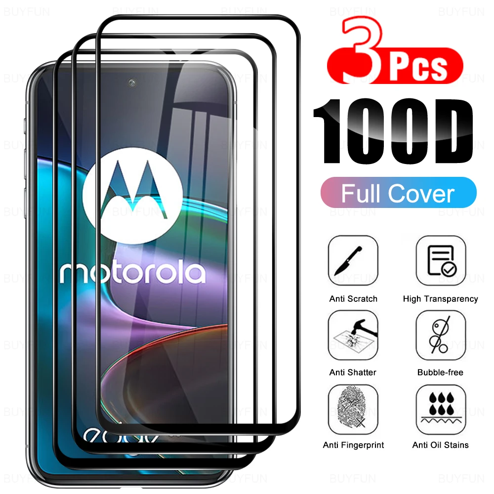 3pcs 100D Full Cover Tempered Glass for Motorola Edge 30 Screen Protector For Motorola Edge 30 Pro 9H hardness Glass Safe Film
3pcs 100D Full Cover Tempered Glass for Motorola Edge 30 Screen Protector For Motorola Edge 30 Pro 9H hardness Glass Safe Film