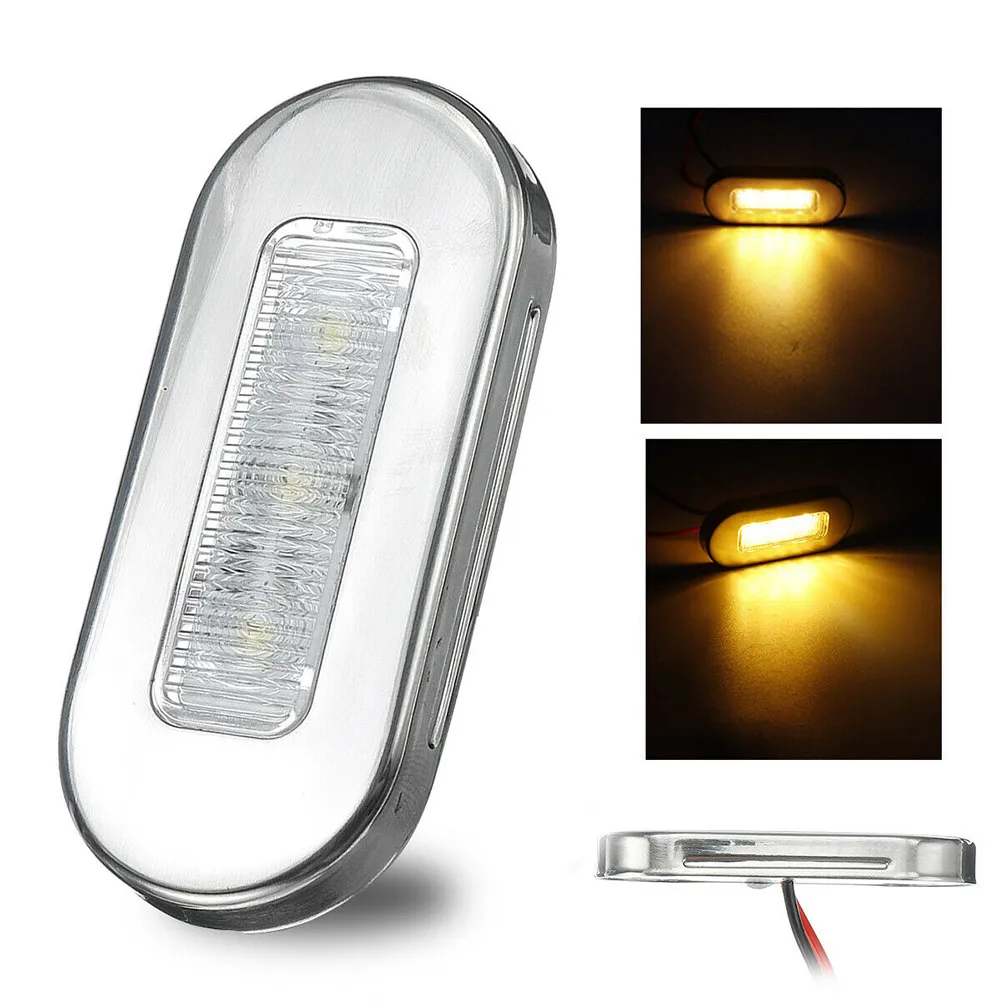 4PCS Marine Boat Transom LED Stern Light Cold White LED Tail Lamp Yacht Accessories LED Courtesy Lights
4PCS Marine Boat Transom LED Stern Light Cold White LED Tail Lamp Yacht Accessories LED Courtesy Lights