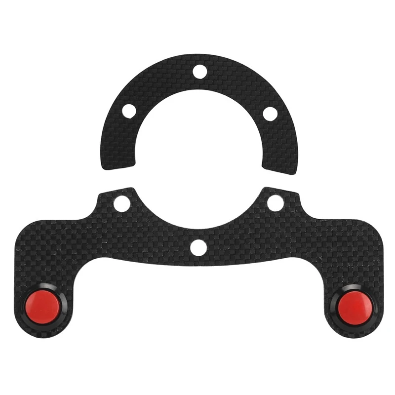 Steering Wheel Horn Button, Carbon Fiber External Horn Button Kits For 6 Bolts Steering Wheel (Dual Button )
Steering Wheel Horn Button, Carbon Fiber External Horn Button Kits For 6 Bolts Steering Wheel (Dual Button )