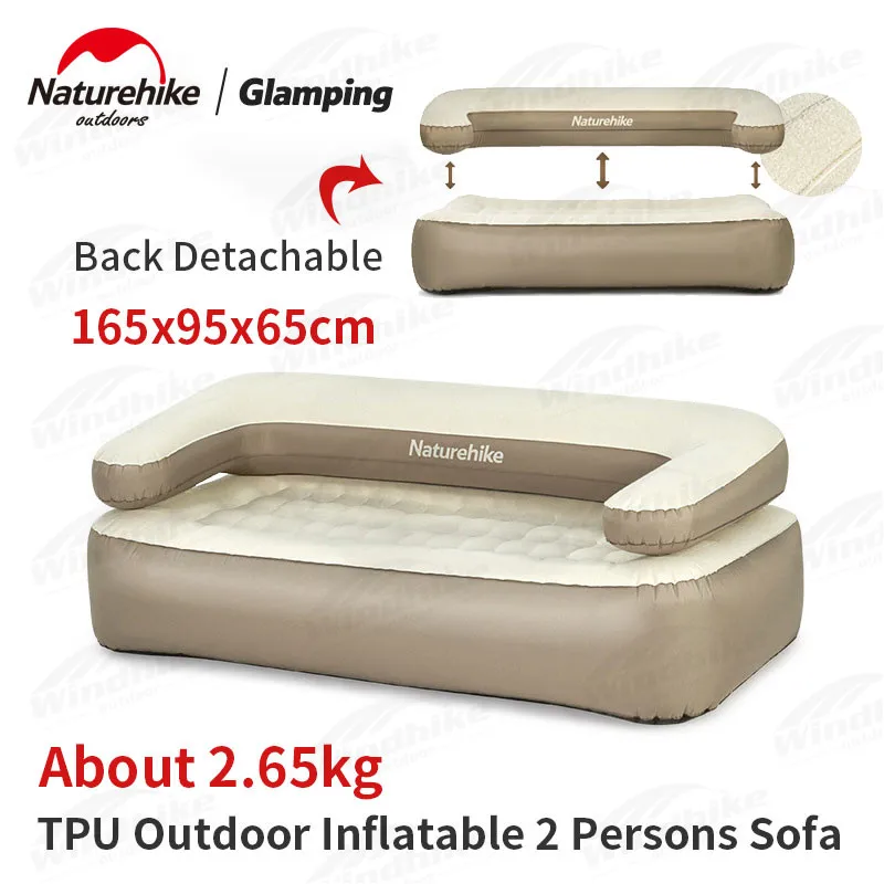 Naturehike TPU Air Inflatable Sofa Removable Camping Bed Inflatable Outdoor Mattress Portable Multifunction Lounger Travel Couch
Naturehike TPU Air Inflatable Sofa Removable Camping Bed Inflatable Outdoor Mattress Portable Multifunction Lounger Travel Couch