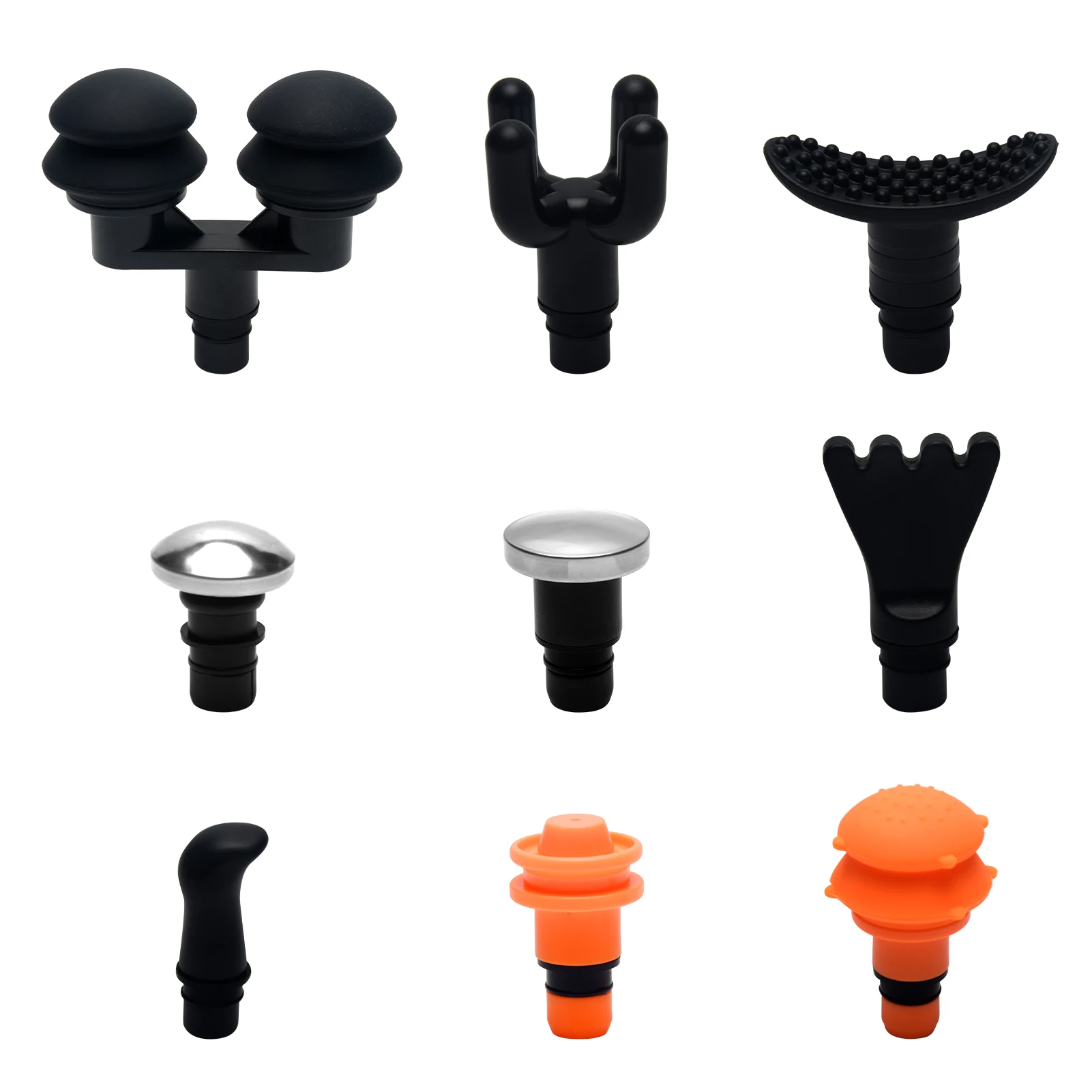 9pcs/Set Lightweight ABS Fascia Tool Durable Massage Head Universal Muscle Relaxation Body Deep Tissue Professional Accessories
9pcs/Set Lightweight ABS Fascia Tool Durable Massage Head Universal Muscle Relaxation Body Deep Tissue Professional Accessories