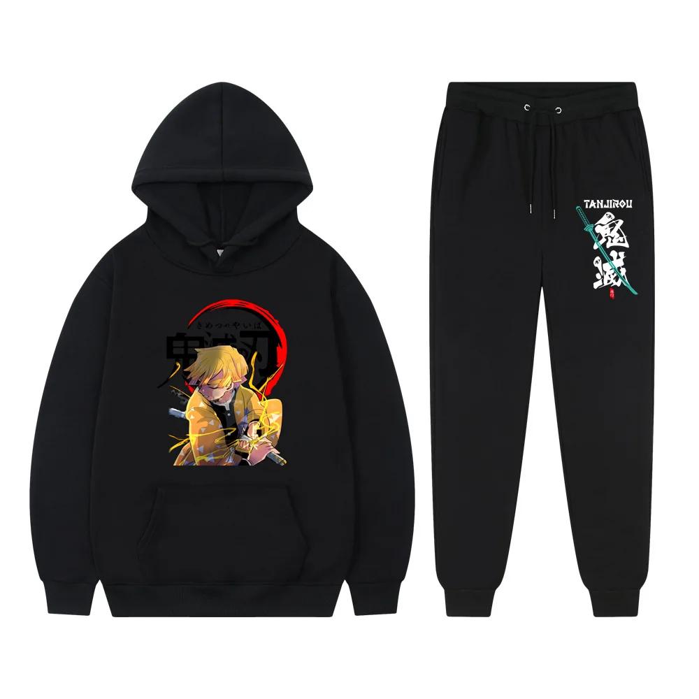 2022Spring Autumn Brand Men'sDemon Slayer Printing Casual Sets Sweatshirts Unisex Fashion Pullover Long Sleeve Hoodie+Pants
2022Spring Autumn Brand Men'sDemon Slayer Printing Casual Sets Sweatshirts Unisex Fashion Pullover Long Sleeve Hoodie+Pants