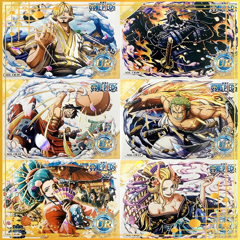 ONE PIECE hr карты D. Luffy Roronoa Zoro Vinsmoke Sanji KING Аниме Фигурка Бронзирующая Игра коллекционная карточка игрушка подарок на день рождения
ONE PIECE hr карты D. Luffy Roronoa Zoro Vinsmoke Sanji KING Аниме Фигурка Бронзирующая Игра коллекционная карточка игрушка подарок на день рождения