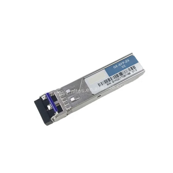 Brand new original Optical transceiver Optical module GE-SFP-ZX V2 V1.0 1.25G-80km
Brand new original Optical transceiver Optical module GE-SFP-ZX V2 V1.0 1.25G-80km