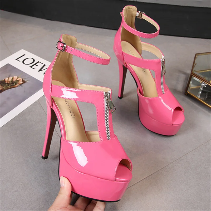 Женские босоножки на высоком каблуке 14 см, босоножки на платформе 4 см, женские Босоножки с открытым носком, обувь для подиума, блестящая обу...
Женские босоножки на высоком каблуке 14 см, босоножки на платформе 4 см, женские Босоножки с открытым носком, обувь для подиума, блестящая обу...