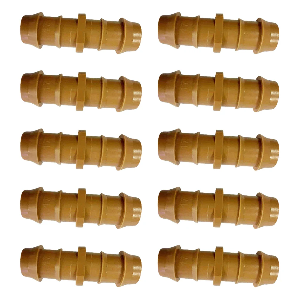 Set Coupler Connectors Tubing 1/2'' Coupling 10pcs 17mm Accessories Barbed Brown Fittings Garden Line Coupler
Set Coupler Connectors Tubing 1/2'' Coupling 10pcs 17mm Accessories Barbed Brown Fittings Garden Line Coupler