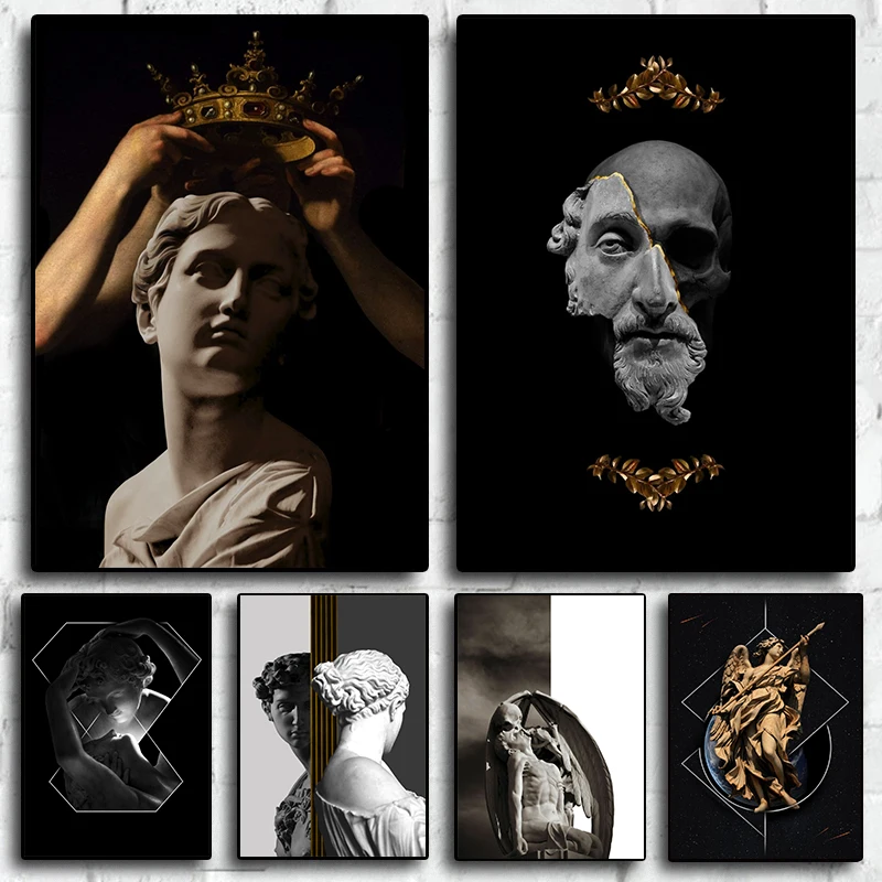 Modern Black and White Apollo Marble Sculpture Canvas Painting, Art Posters and Prints, Wall Print, Picture, Home Decor
Modern Black and White Apollo Marble Sculpture Canvas Painting, Art Posters and Prints, Wall Print, Picture, Home Decor