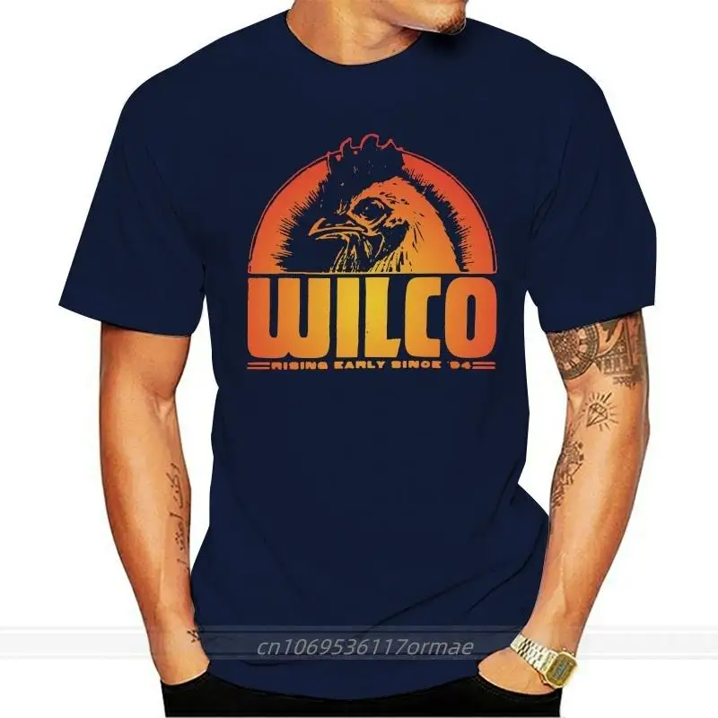 Wilco Mens Black Rooster Vintage T Shirt Black cotton tshirt men summer fashion t-shirt euro size
Wilco Mens Black Rooster Vintage T Shirt Black cotton tshirt men summer fashion t-shirt euro size