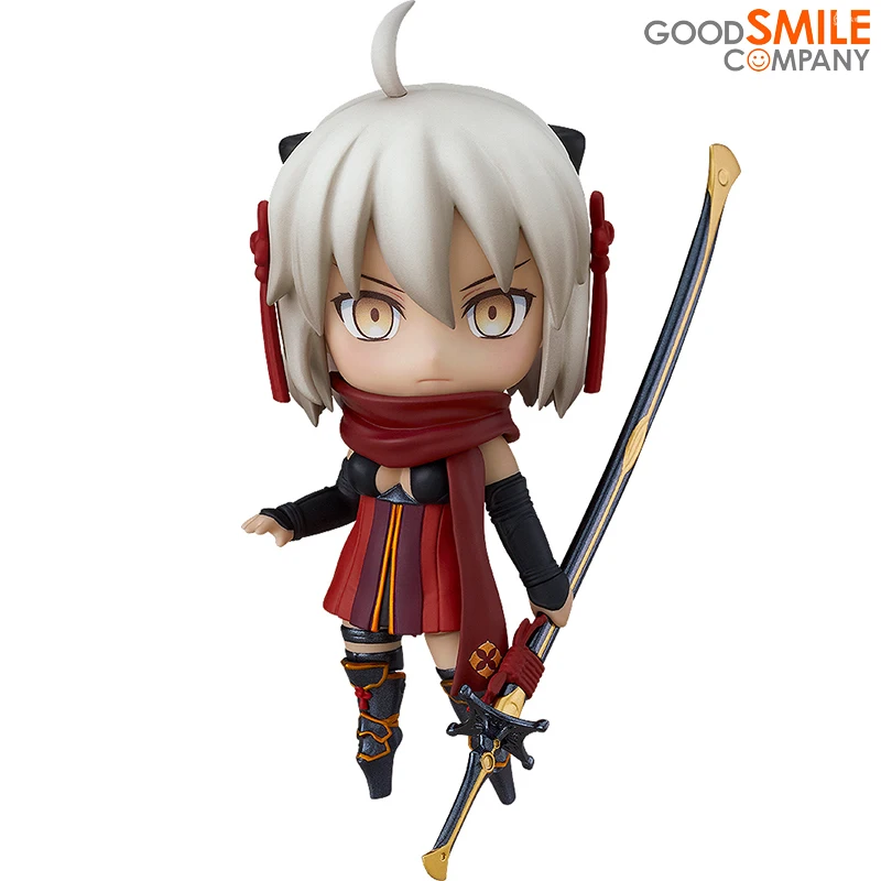 

100% Original Good Smile Nendoroid GSC 1440 Fate/Grand Order Okita Souji Alter Ego Action Figure Doll Collection Model Toy 10cm