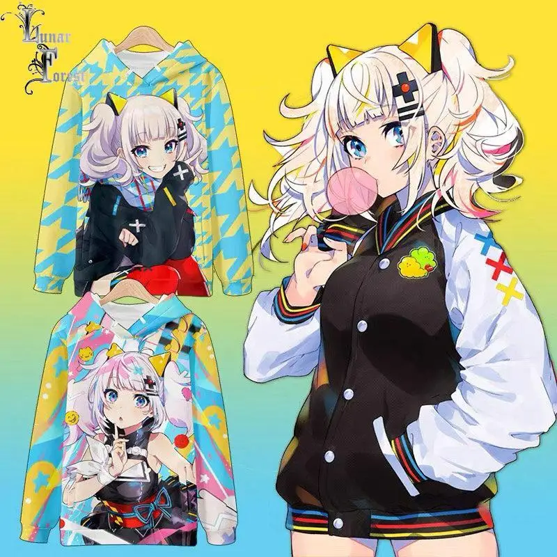 2022 VTuber Kaguya Luna Men/Women Autumn Fashion Japanese Harajuku Sweatshirt Long Sleeves Pollover 3D Printing Hoodies
2022 VTuber Kaguya Luna Men/Women Autumn Fashion Japanese Harajuku Sweatshirt Long Sleeves Pollover 3D Printing Hoodies