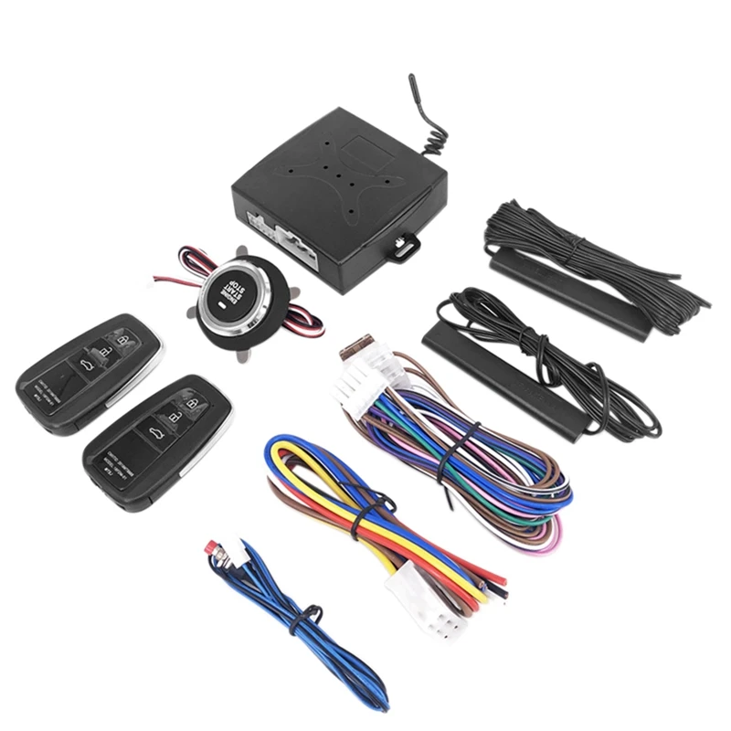 12V Car One-Key Start System Keyless Entry Remote Control Pre-Cooling And Pre-Heating PKE Engine Start Alarm System
12V Car One-Key Start System Keyless Entry Remote Control Pre-Cooling And Pre-Heating PKE Engine Start Alarm System