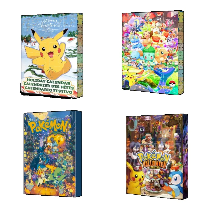 New Pokemon Halloween Advent Calendar Box Mimikyu 24pcs Mystery Box Christmas Holiday Gifts Kids Toys Mystery Box Wholesale
New Pokemon Halloween Advent Calendar Box Mimikyu 24pcs Mystery Box Christmas Holiday Gifts Kids Toys Mystery Box Wholesale