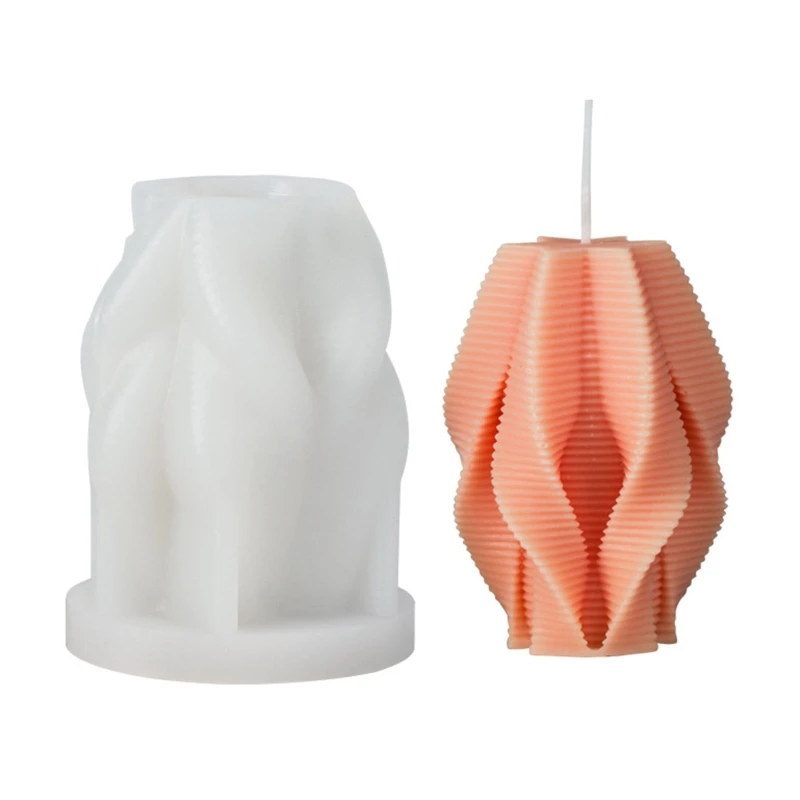3D Pillar Candle Mold Irregular Spiral Silicone Mold Epoxy Resin Casting Mold Drop Shipping
3D Pillar Candle Mold Irregular Spiral Silicone Mold Epoxy Resin Casting Mold Drop Shipping
