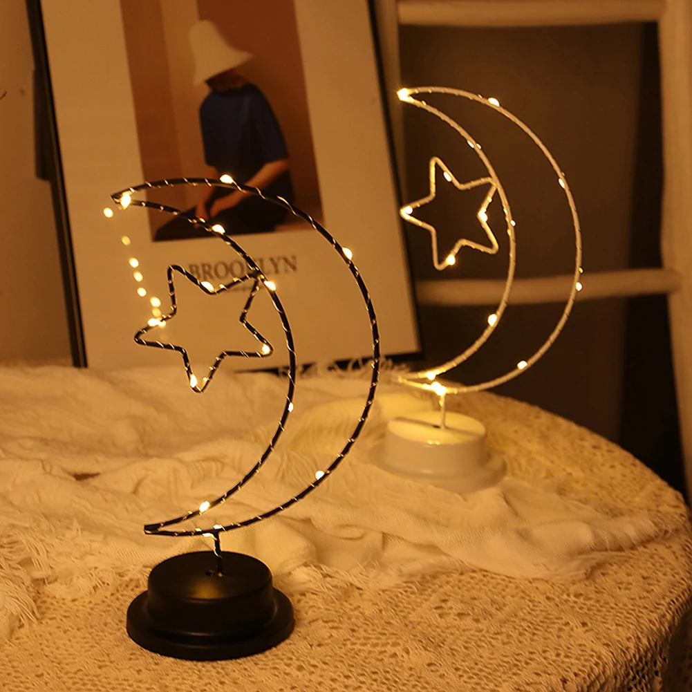 Moon Star LED Table Lamp Children Living Room Study Bedroom Bedside LED Companion Night Lights Atmosphere Lighting Decoration
Moon Star LED Table Lamp Children Living Room Study Bedroom Bedside LED Companion Night Lights Atmosphere Lighting Decoration