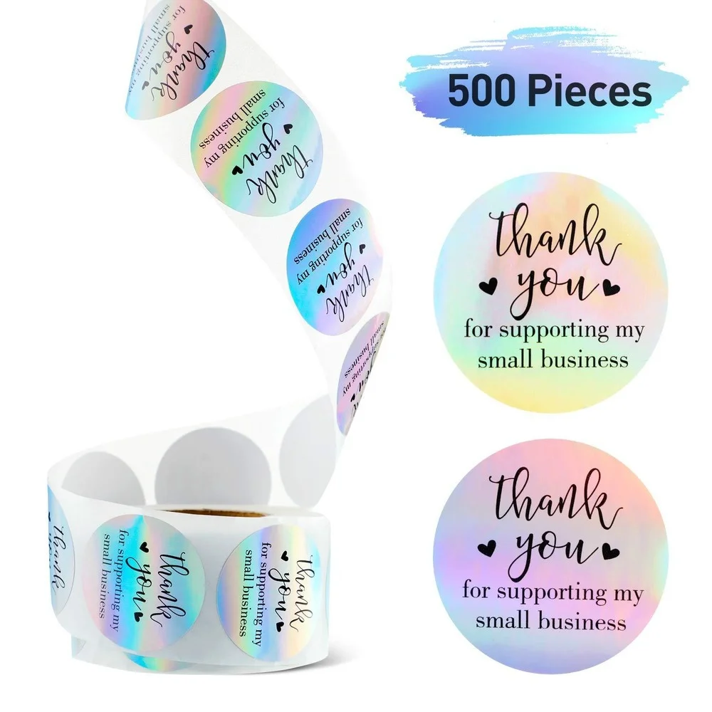 Rainbow Laser Thankyou Tags Handmade Gift Tags Decorative Sticker Tape 50 Pcs/roll 100 Pcs/roll 500 Pcs/roll Stationery Supplies
Rainbow Laser Thankyou Tags Handmade Gift Tags Decorative Sticker Tape 50 Pcs/roll 100 Pcs/roll 500 Pcs/roll Stationery Supplies