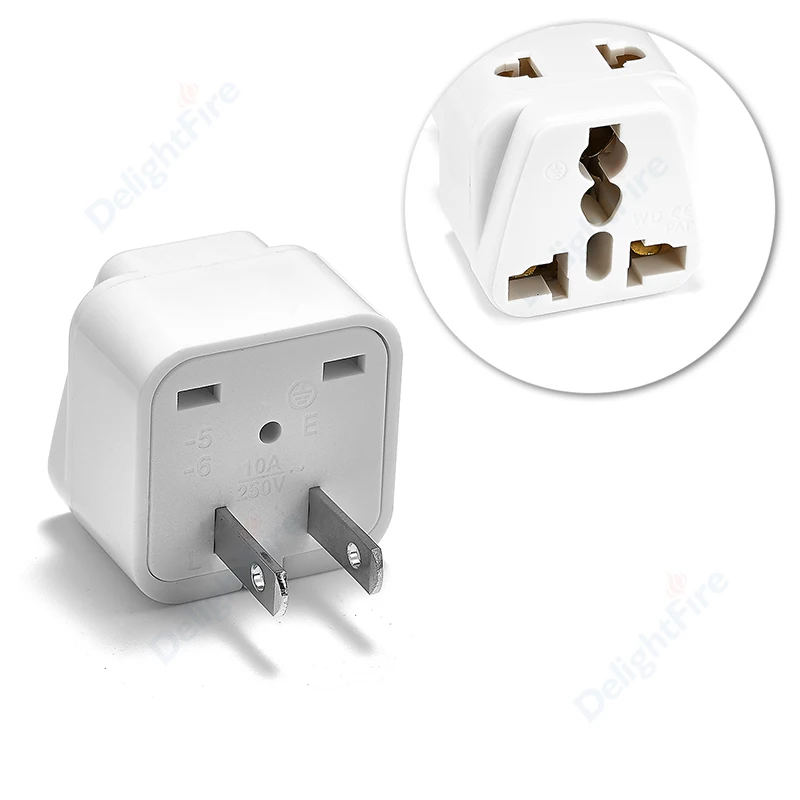 2 в 1 адаптер штепсельной вилки США Универсальный адаптер конвертер AU UK в американский дорожный адаптер электрическая розетка 
2 в 1 адаптер штепсельной вилки США Универсальный адаптер конвертер AU UK в американский дорожный адаптер электрическая розетка