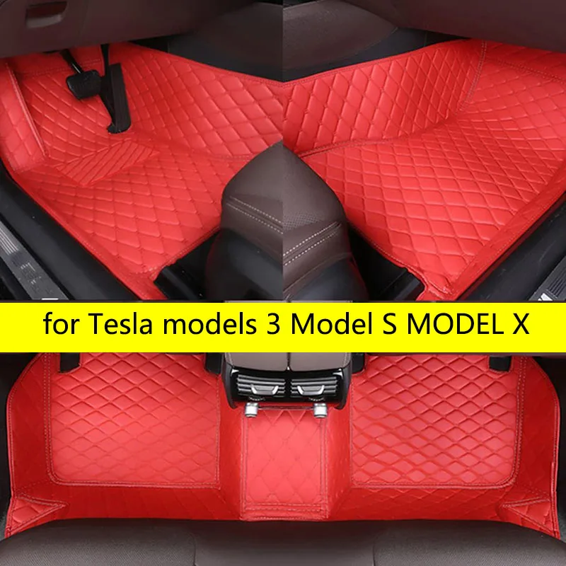 

CRLCRT пользовательские автомобильные коврики для моделей Tesla 3 модели S модель X автомобильные аксессуары Стайлинг