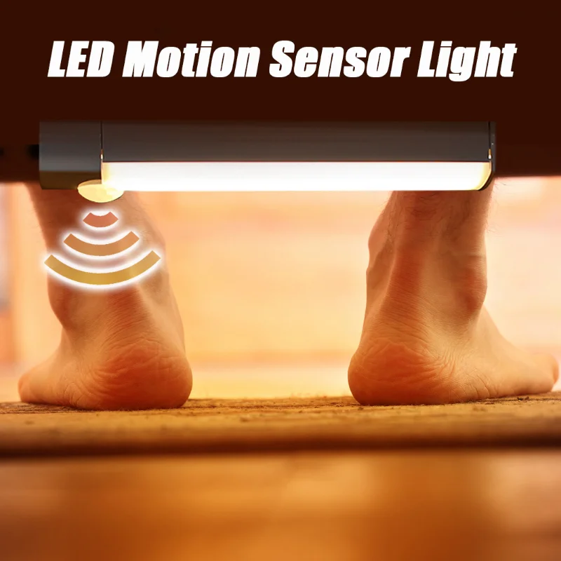 LED Motion Sensor Light Wireless Cabinet Wardrobe Lamp USB Rechargeable Night Lamp Staircase Backlight for Kitchen Bathroom
LED Motion Sensor Light Wireless Cabinet Wardrobe Lamp USB Rechargeable Night Lamp Staircase Backlight for Kitchen Bathroom