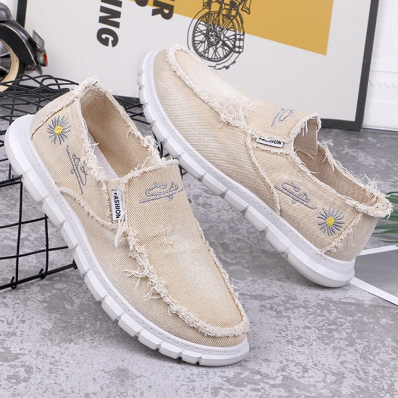 Breathable Canvas Casual Men's Shoes Old Beijing Cloth Shoes Summer Leisure Flat Fisherman Driving Shoes Slip on Walking Shoe
Breathable Canvas Casual Men's Shoes Old Beijing Cloth Shoes Summer Leisure Flat Fisherman Driving Shoes Slip on Walking Shoe