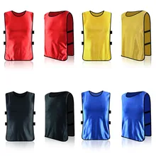 Adults Kids Sports Training BIBS Vests Quick Drying Soccer Basketball Football Rugby Team Jerseys 45*66cm Practice Sports Vest