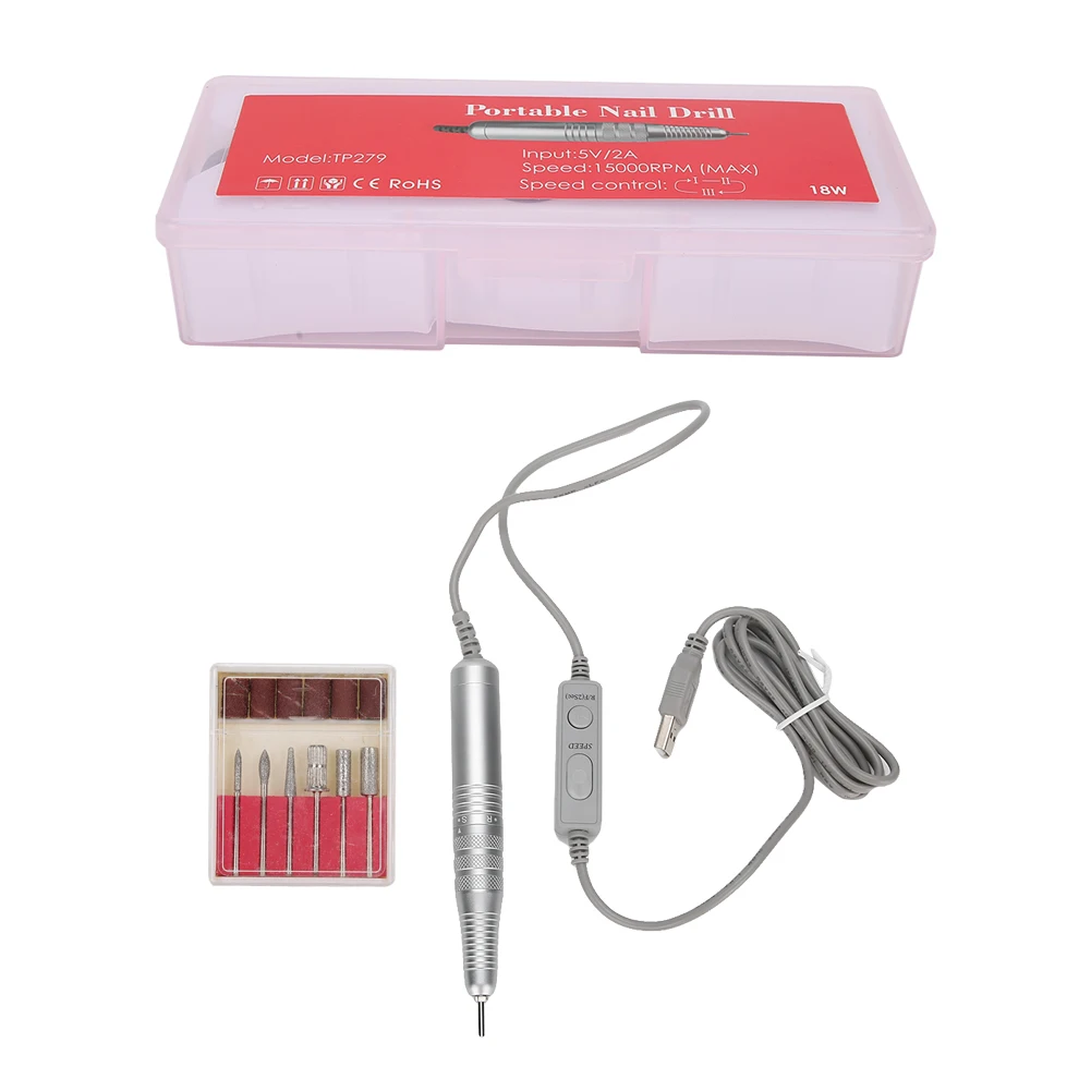Professional Nail Art Drill Electric Nail Polish Portable Manicure Polishing Tool Machine
Professional Nail Art Drill Electric Nail Polish Portable Manicure Polishing Tool Machine