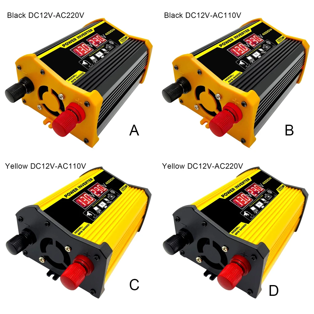 Инвертор для мотоцикла, 4000 Вт, 110 В
Инвертор для мотоцикла, 4000 Вт, 110 В