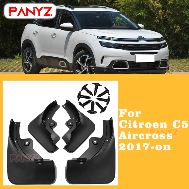 Передние и задние брызговики для Citroen C5 X Aircross 2010-2021 OE/OEM номер: 1636054780