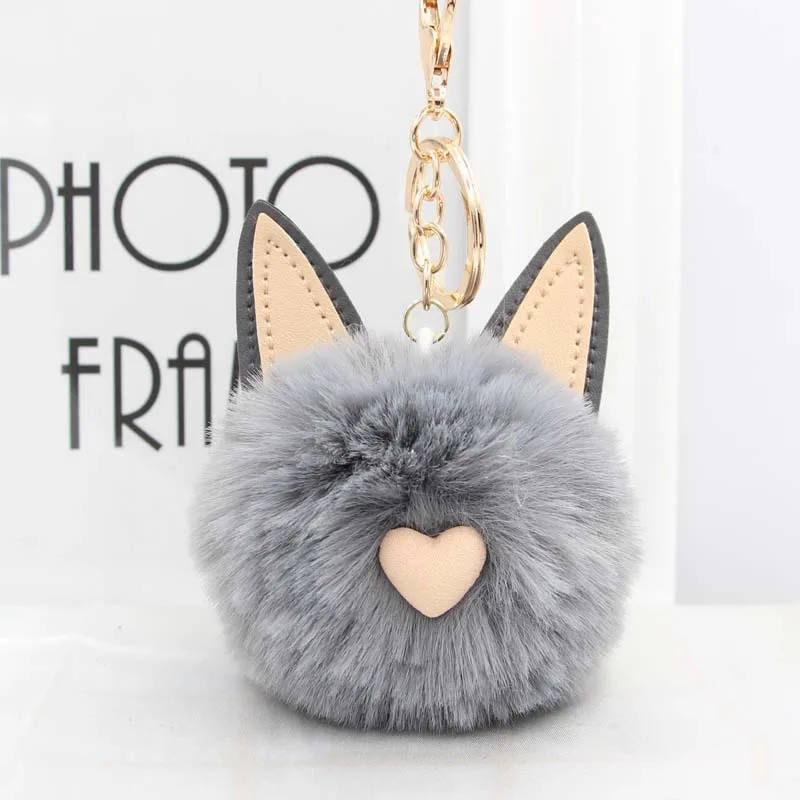 Handbag Keychain Bag Purse Car Key Holder Cute Women's Cat Ears Fur Ball Keychain Fluffy Golden Keyring Pendant Llaveros
Handbag Keychain Bag Purse Car Key Holder Cute Women's Cat Ears Fur Ball Keychain Fluffy Golden Keyring Pendant Llaveros