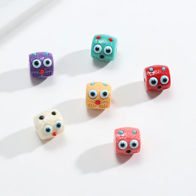 3Pcs Popular Jewelry Accessories Small Monster Beads in Various Colors Match Cartoon Cute Bead DIY Couple Gift
3Pcs Popular Jewelry Accessories Small Monster Beads in Various Colors Match Cartoon Cute Bead DIY Couple Gift