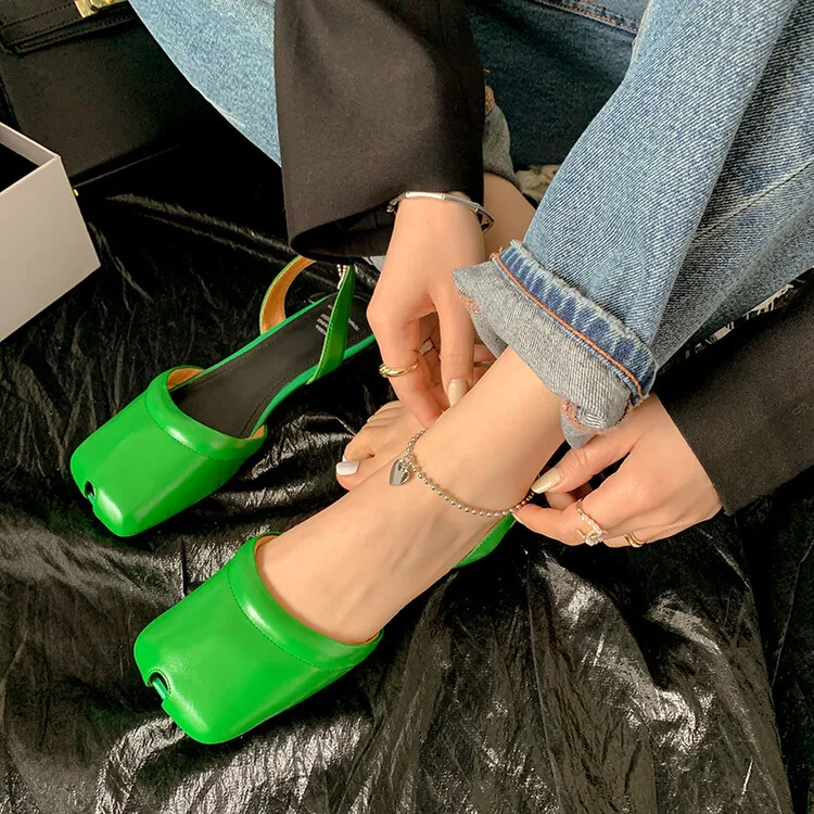 Green Leather Women Flats Sandals Square Toe 2023 Casual Summer Shoes Yellow Chic Ankle Strap Chains Lady Sandalias Femmes
Green Leather Women Flats Sandals Square Toe 2023 Casual Summer Shoes Yellow Chic Ankle Strap Chains Lady Sandalias Femmes