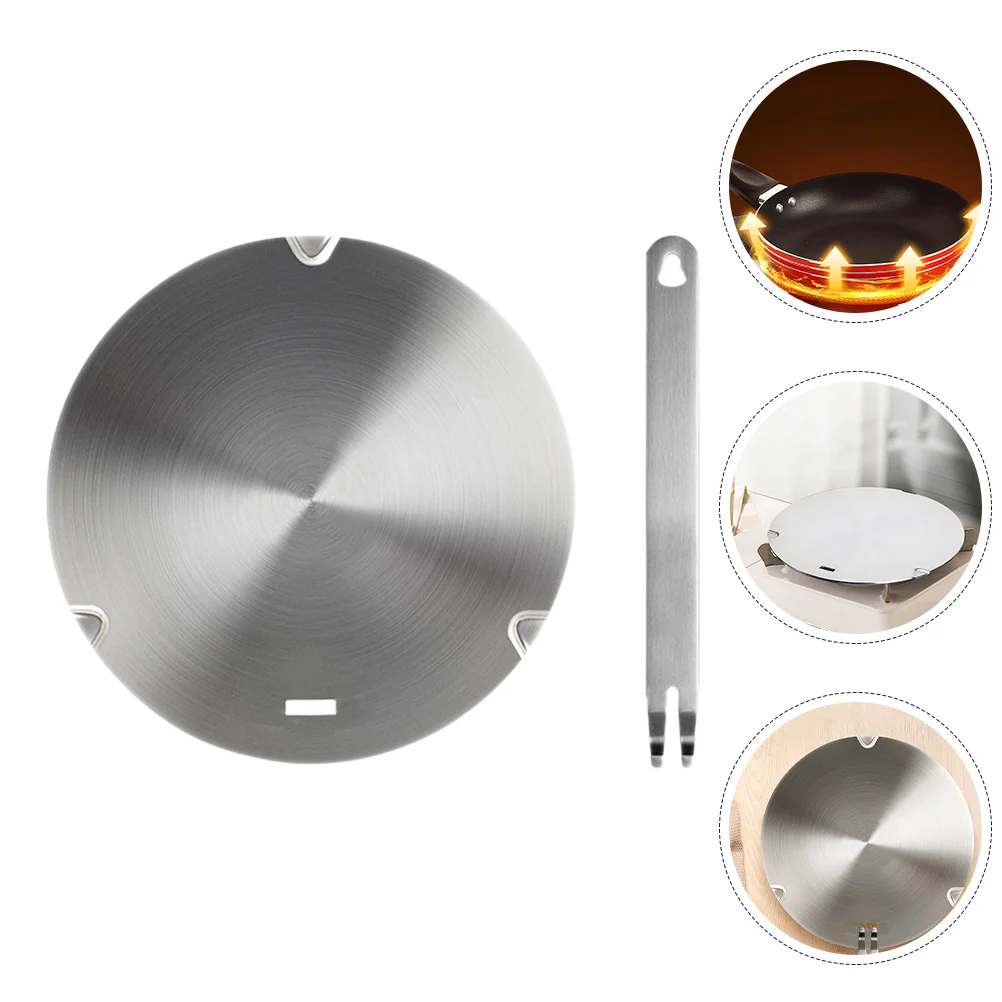 

Induction Cooker Heat Transfer Plate Diffuser Converter Disk Hob Heating Kitchen Stainless Steel Gas Cookers