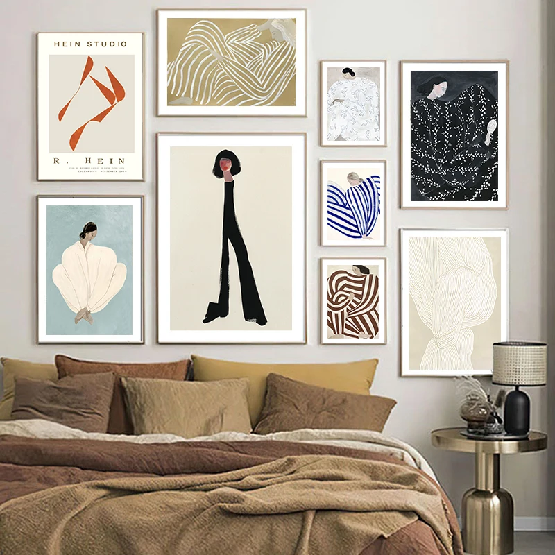 Woman Artwork Abstract Poster Print Cool Color Vintage Canvas Painting Nordic Line Art Drawing Wall Picture Modern Home Decor
Woman Artwork Abstract Poster Print Cool Color Vintage Canvas Painting Nordic Line Art Drawing Wall Picture Modern Home Decor