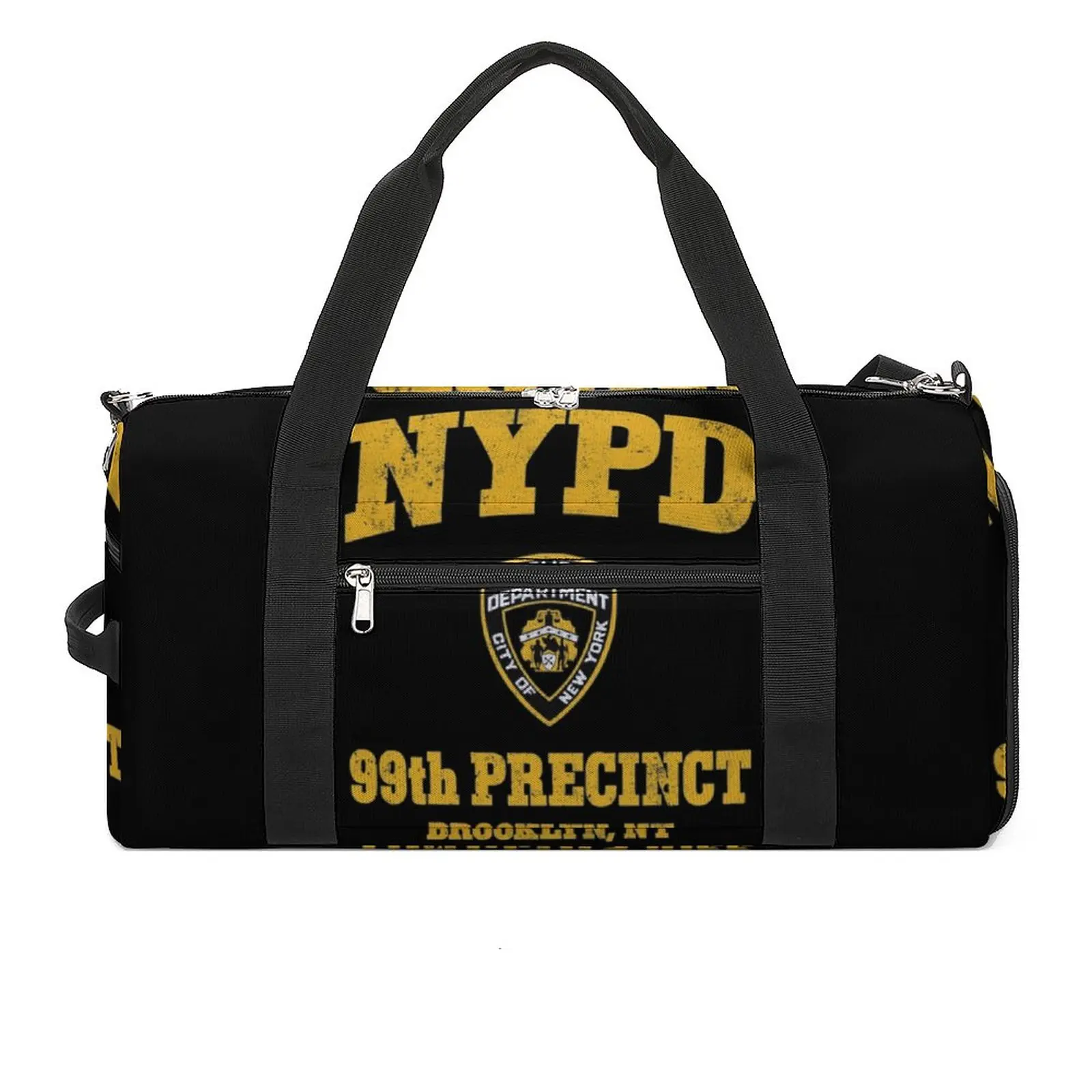 

Brooklyn Nine Nine Men Gym Bag 99th Precinct Brooklyn NY Oxford Sports Bags Large Training Design Handbag Colorful Fitness Bag