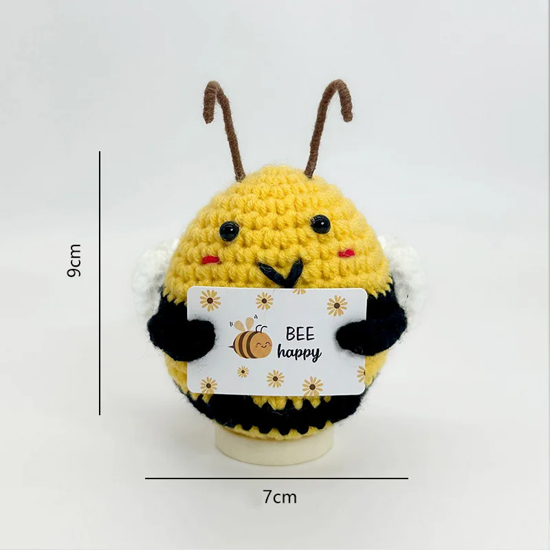 Вязаная пчела с открытками Affirmation
Вязаная пчела с открытками Affirmation