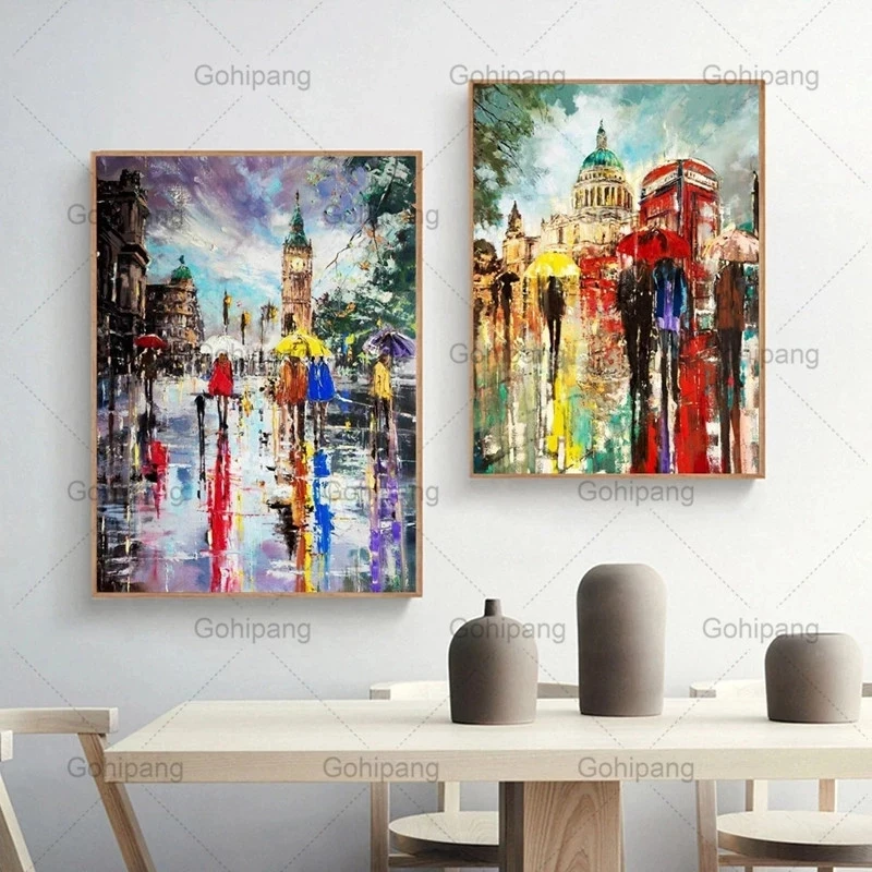 Abstract Landscape Oil Painting City Street View Graffiti Art Poster Canvas Painting Living Room Home Wall Decoration Pictures
Abstract Landscape Oil Painting City Street View Graffiti Art Poster Canvas Painting Living Room Home Wall Decoration Pictures