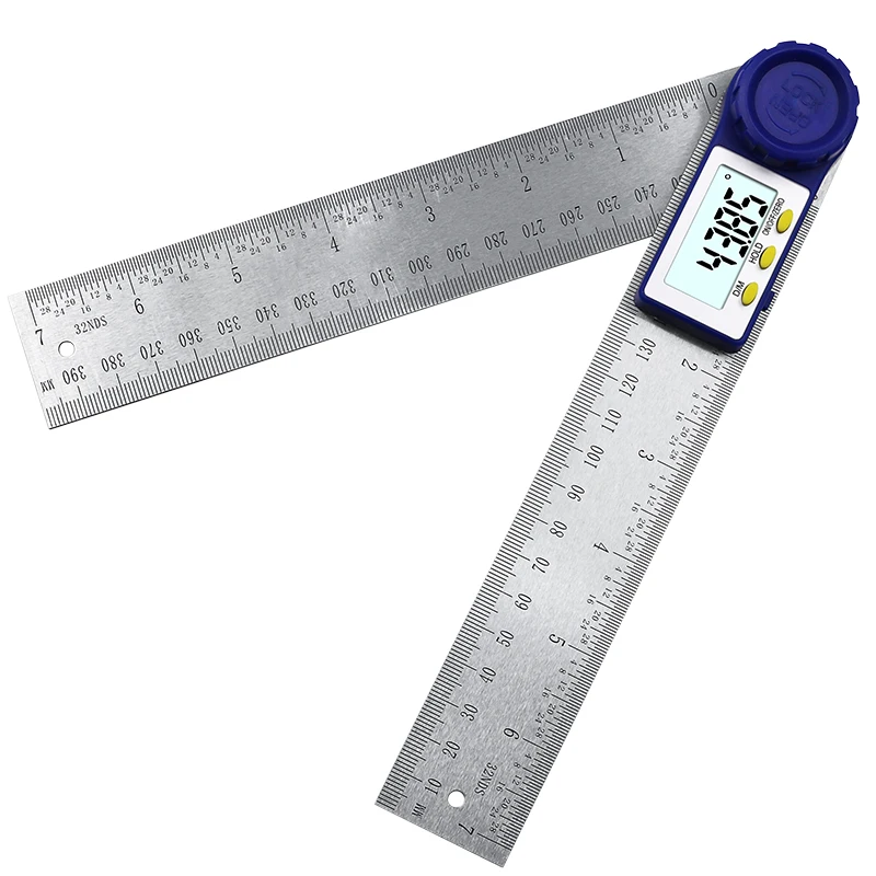 2In1 Digital Display Angle Ruler Angle Measuring Instrument Level Ruler 200 / 300mm Multipurpose Protractor Woodworking Ruler
2In1 Digital Display Angle Ruler Angle Measuring Instrument Level Ruler 200 / 300mm Multipurpose Protractor Woodworking Ruler