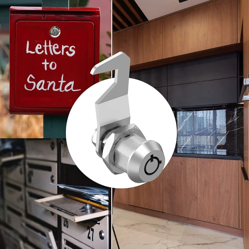 Zinc Alloy Lock for Furniture Hardware Door Cabinet RV House Office Desk Drawer Letter Box Cabinet Cam Locks 17mm / 30mm
Zinc Alloy Lock for Furniture Hardware Door Cabinet RV House Office Desk Drawer Letter Box Cabinet Cam Locks 17mm / 30mm