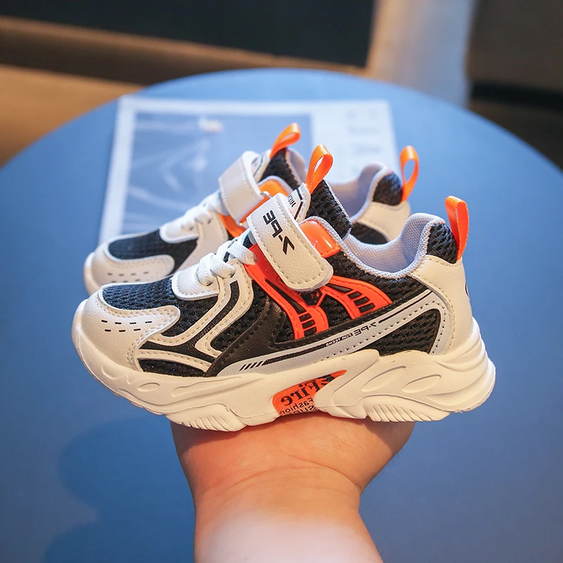 Kid Hook and Loop Buckle Shoes Girl Boy Color Splicing Mesh Sneakers 2022 Autumn New Child Walk Runing Sport Trainers Size 27-37
Kid Hook and Loop Buckle Shoes Girl Boy Color Splicing Mesh Sneakers 2022 Autumn New Child Walk Runing Sport Trainers Size 27-37