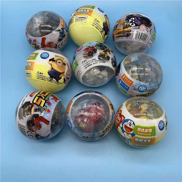 1/3/5PCS 75mm Surprise Mixed Capsule Toy Capsule Transparent Doll Car Model Puppet Toy Children's Toy Gift Ball Random Delivery
1/3/5PCS 75mm Surprise Mixed Capsule Toy Capsule Transparent Doll Car Model Puppet Toy Children's Toy Gift Ball Random Delivery