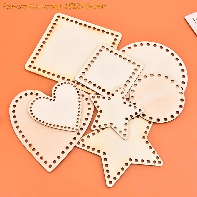 1Pcs Natural Wooden Basket Bottom Heart Shape Crochet Basket Wood Base for DIY Basket Yarn Weaving Supplies Craft Making Storage
1Pcs Natural Wooden Basket Bottom Heart Shape Crochet Basket Wood Base for DIY Basket Yarn Weaving Supplies Craft Making Storage