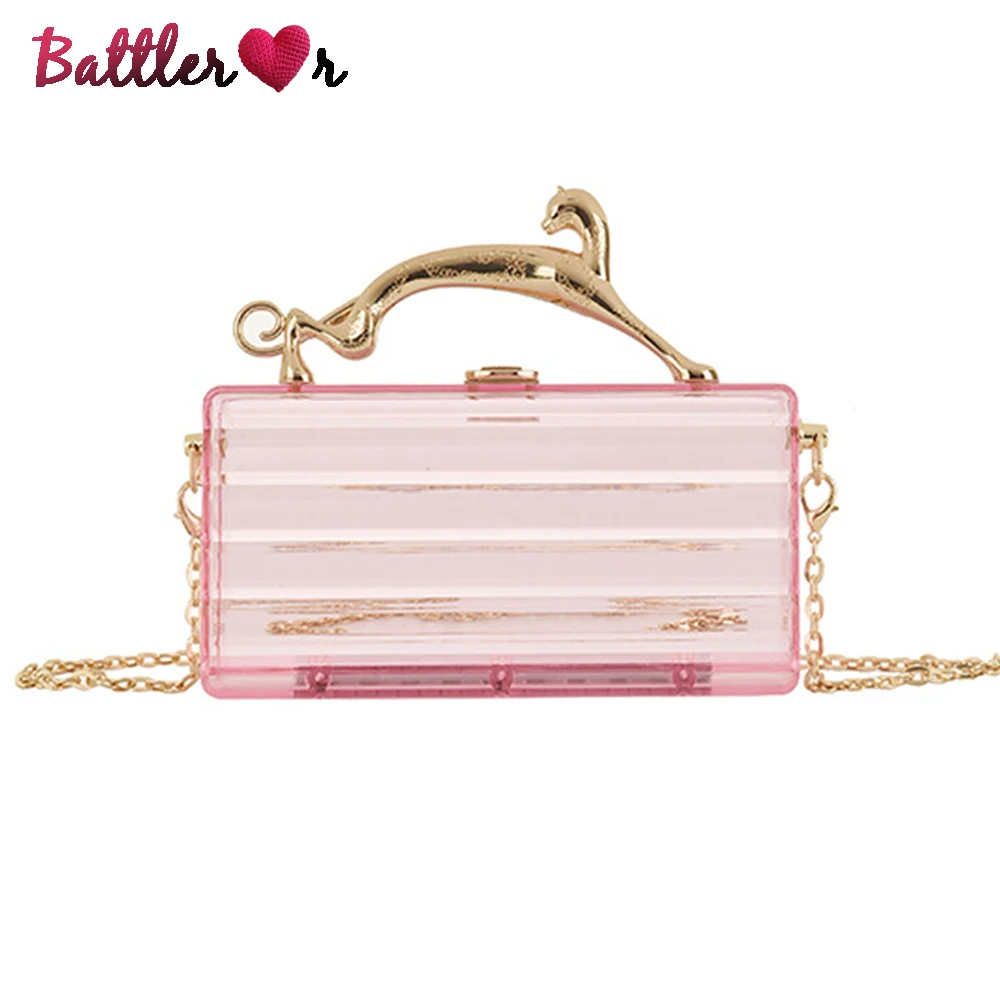 Clear Acrylic Box Party Evening Bag Clutch for Women Designer Stripe Chain Shoulder Bag Purses and Handbags Female Crossbody Bag
Clear Acrylic Box Party Evening Bag Clutch for Women Designer Stripe Chain Shoulder Bag Purses and Handbags Female Crossbody Bag