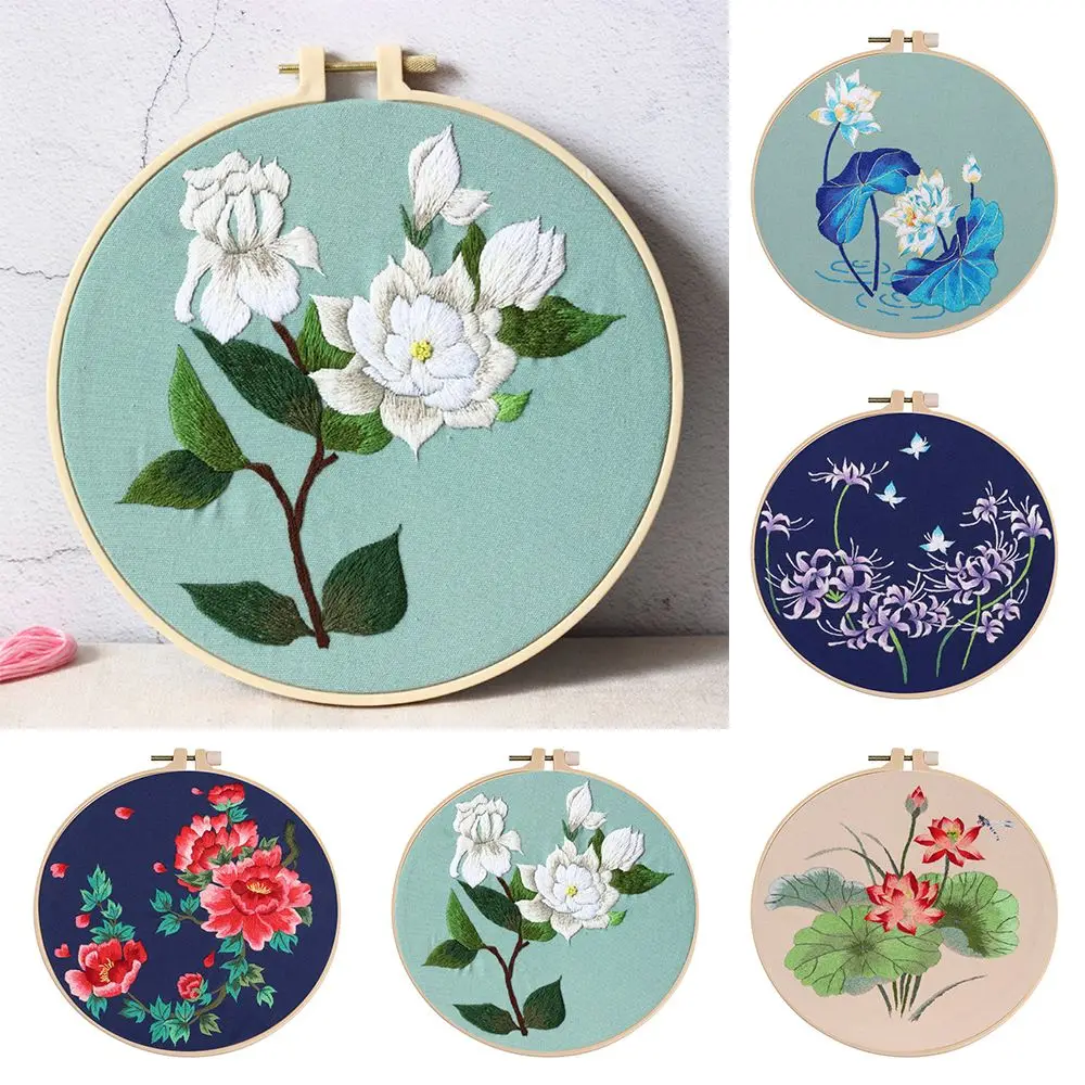 DIY With Hoop Artcraft Material Pack Cross Stitch Needlework Embroidery Kit Bouquet Flower Needlecraft
DIY With Hoop Artcraft Material Pack Cross Stitch Needlework Embroidery Kit Bouquet Flower Needlecraft